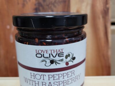 Hot Pepper with Raspberry Jam