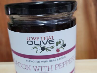 Bacon with Peppers Jam