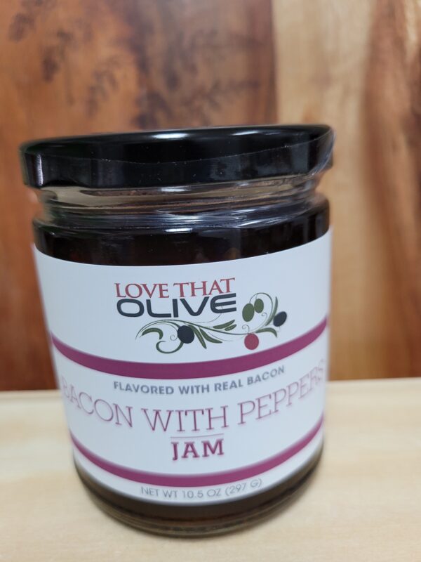 Bacon with Peppers Jam
