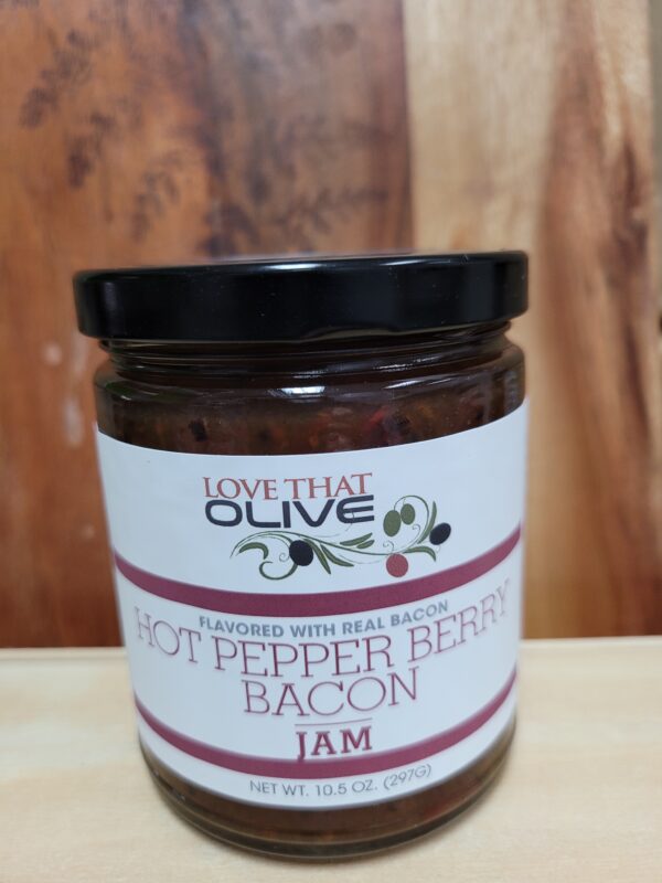 Hot Pepper Berry Bacon Jam