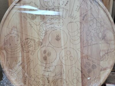 Charcuterie Map Board
