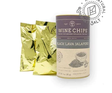 Wine Chips Black Lava Jalapeno