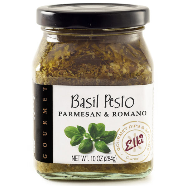 Basil Pesto Parmesan and Romano
