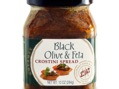 Black Olive and Feta Crostini Spread