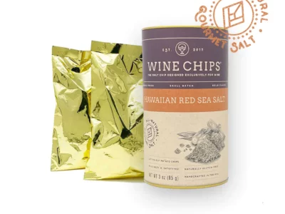 Wine Chips Hawaiian Red Sea Salt
