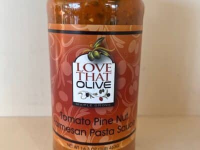 Tomato Pine Nut Parmesan Pasta Sauce