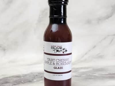 Tart Cherry, Apple and Rosemary Glaze