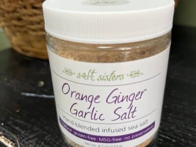 Orange Ginger Garlic Salt
