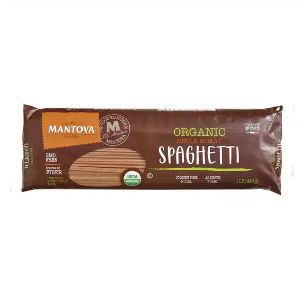 Organic Whole Wheat Spaghetti