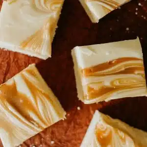 Bourbon Sea Salt Caramel Fudge