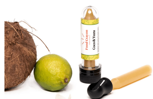 Coconut and Yuzu Food Crayon