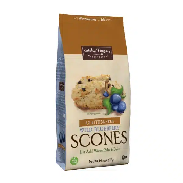 Gluten Free Wild Blueberry Scones