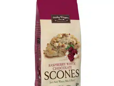 Raspberry White Chocolate Scones