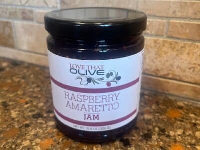 Raspberry Amaretto Jam