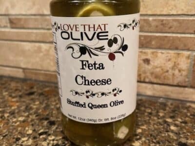 Feta Stuffed Olive