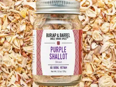 Purple Shallots Slices